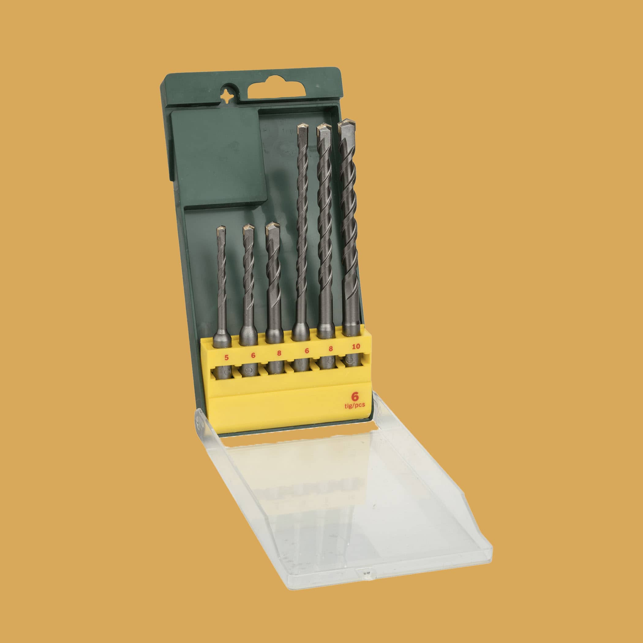 Bosch SDS Plus Hammer Drill Bit Set 2 - Gallery Image 1