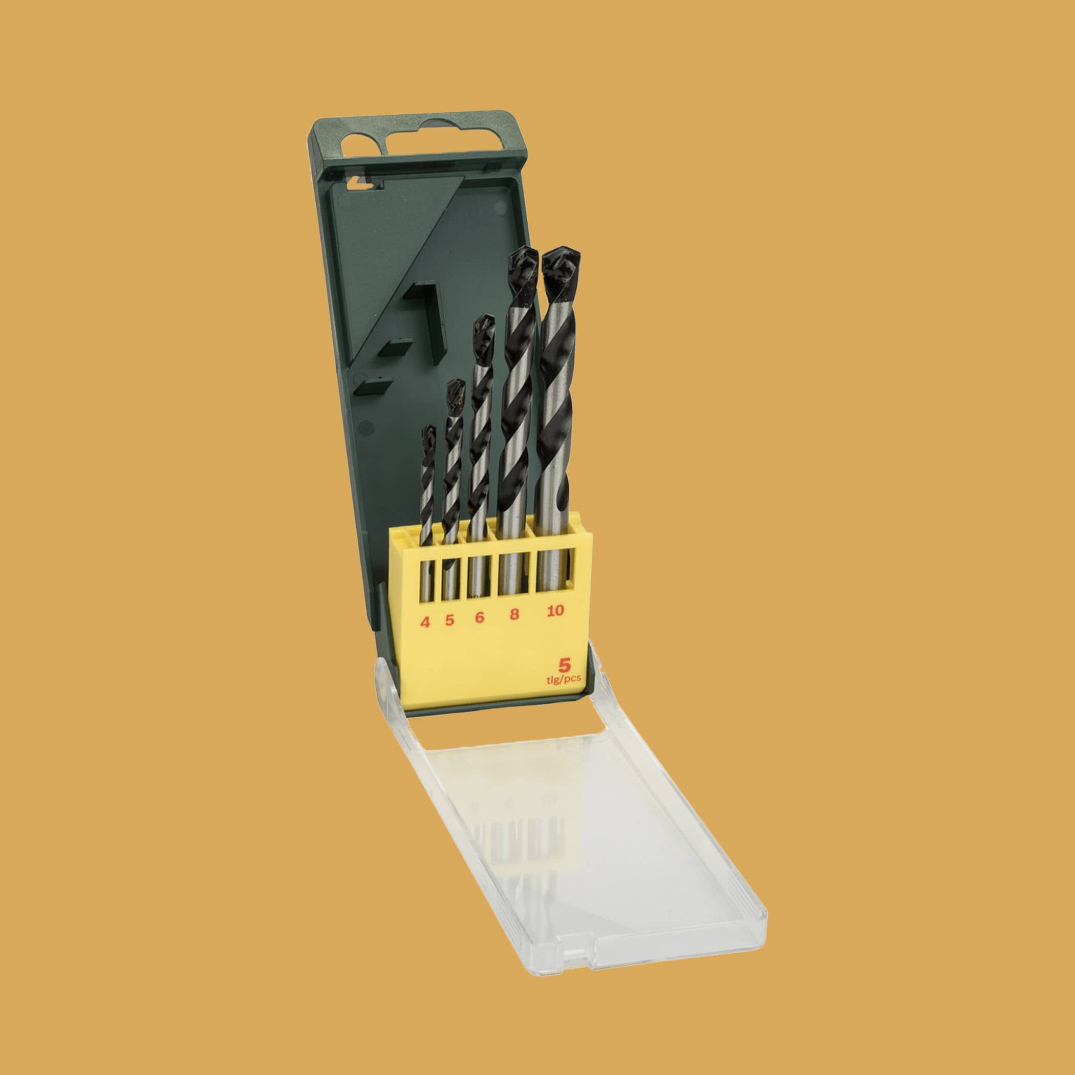 Bosch Concrete Drill Bit Set 5 Pieces - Gallery Image 1