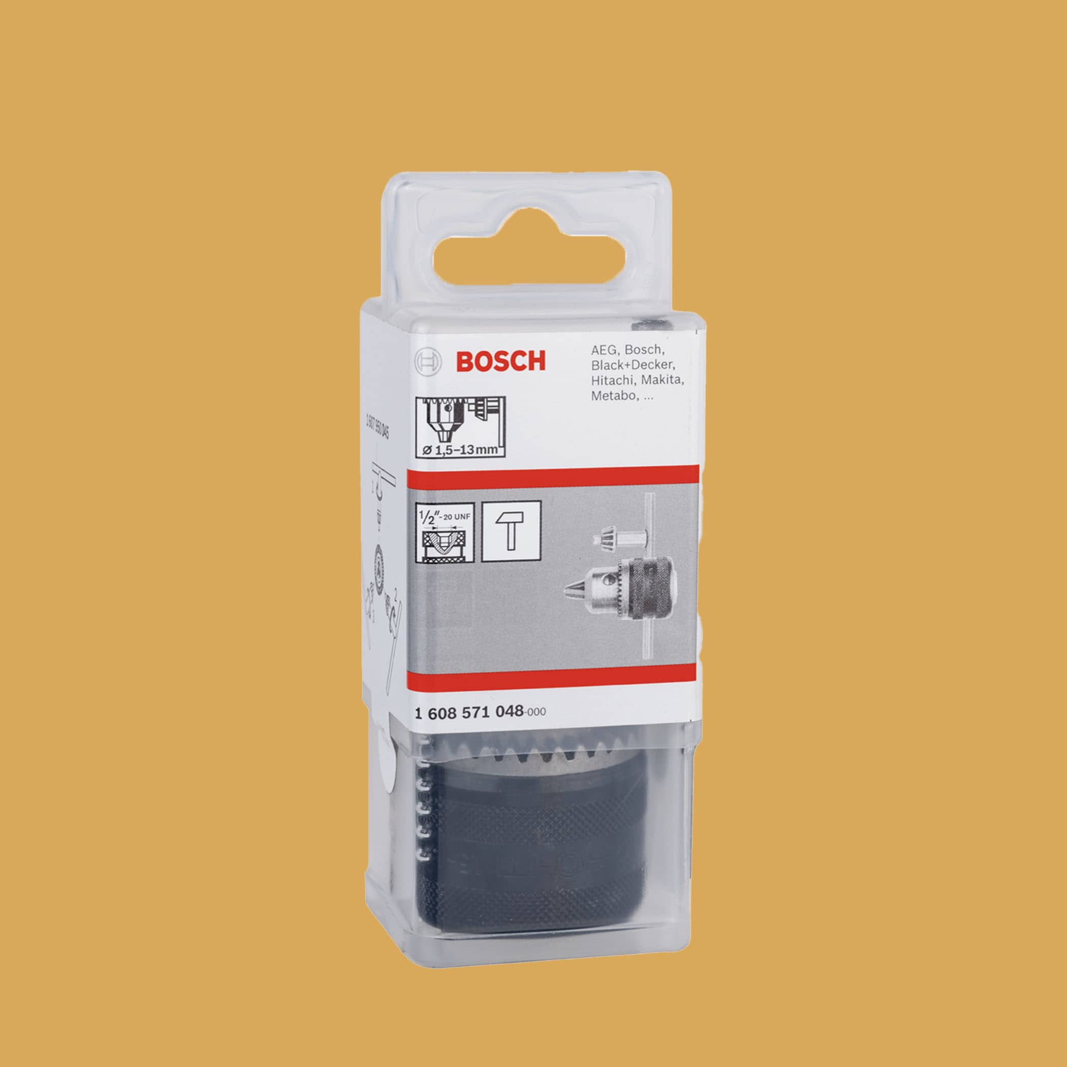 Bosch Keyed Chucks up to 13mm - Gallery Image 1