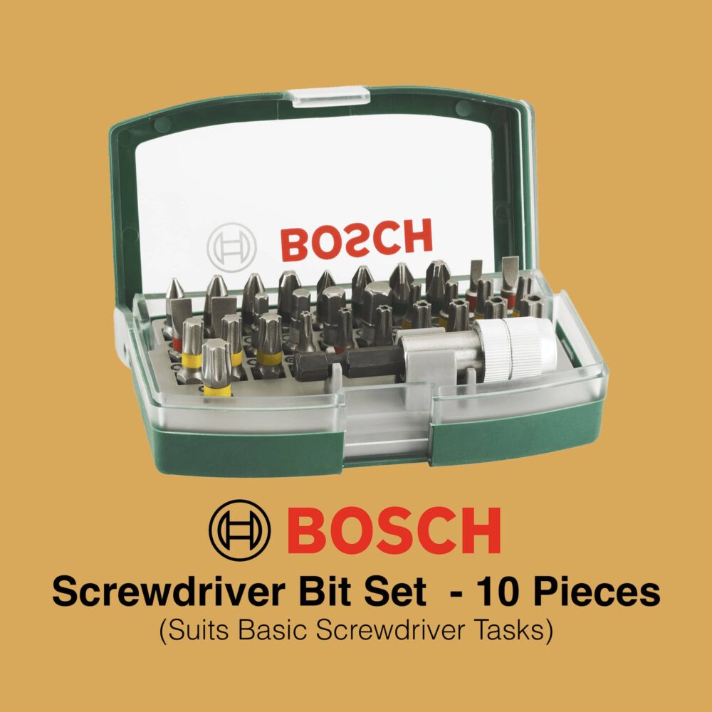 Bosch Screwdriver Bit Set 32 Pieces - With Colour Coding - Gallery Image