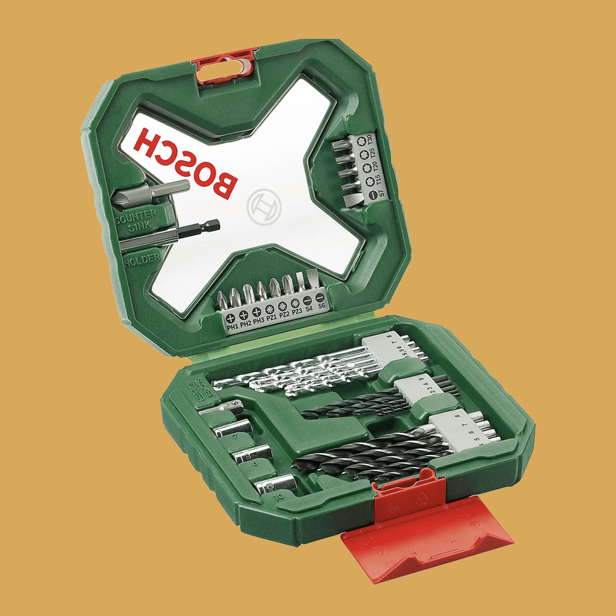 Bosch X Line Classic Drill and Screwdriver Bit Set 34 Pieces - Product Image