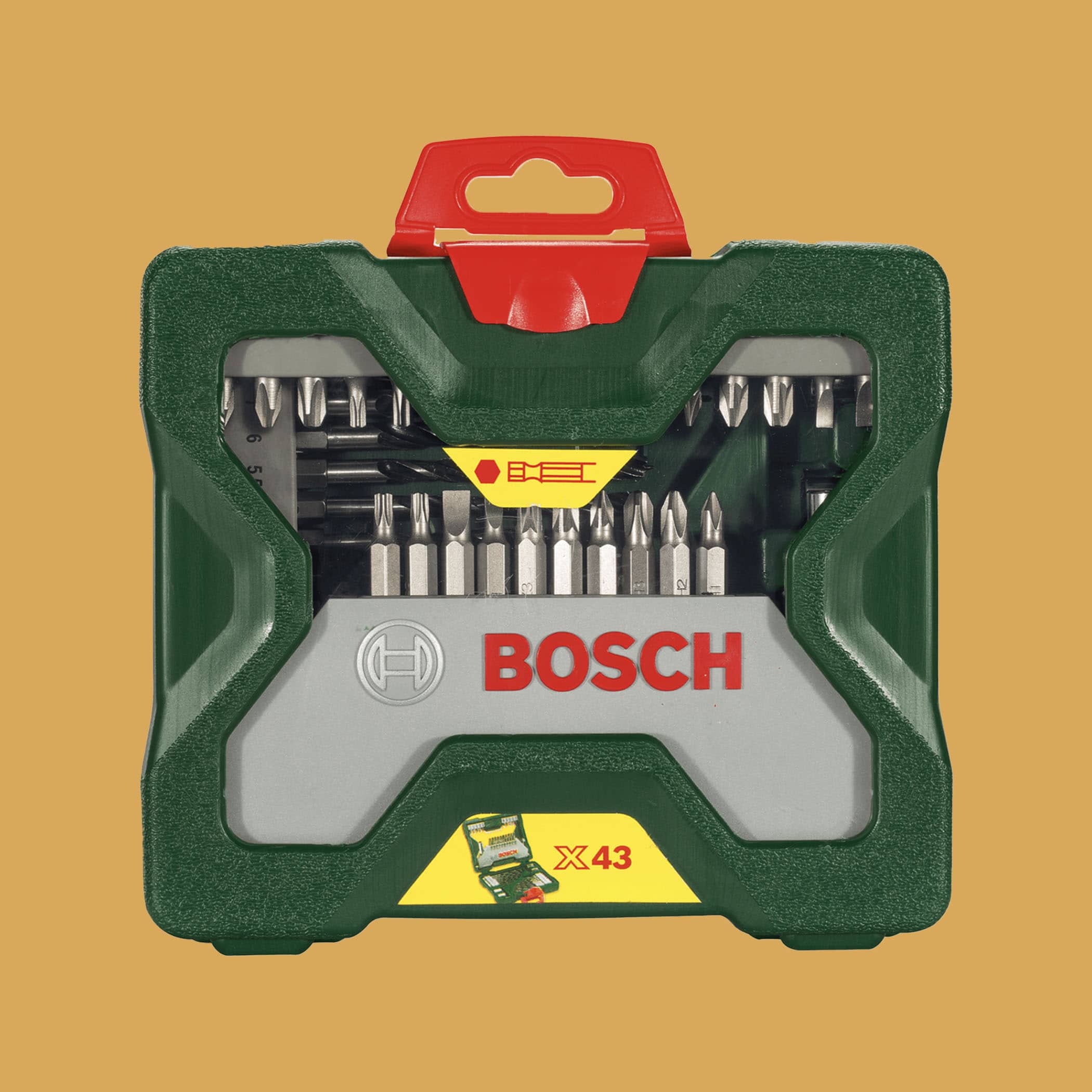 Bosch X Line Classic Drill and Screwdriver Bit Set 43 Pieces - Gallery Image 1