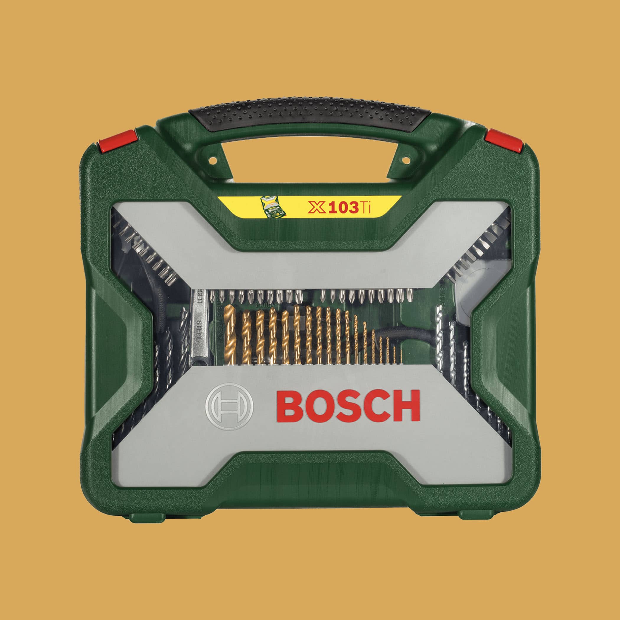 Bosch X Line Classic Drill and Screwdriver Bit Set 102 Pieces - Gallery Image 1