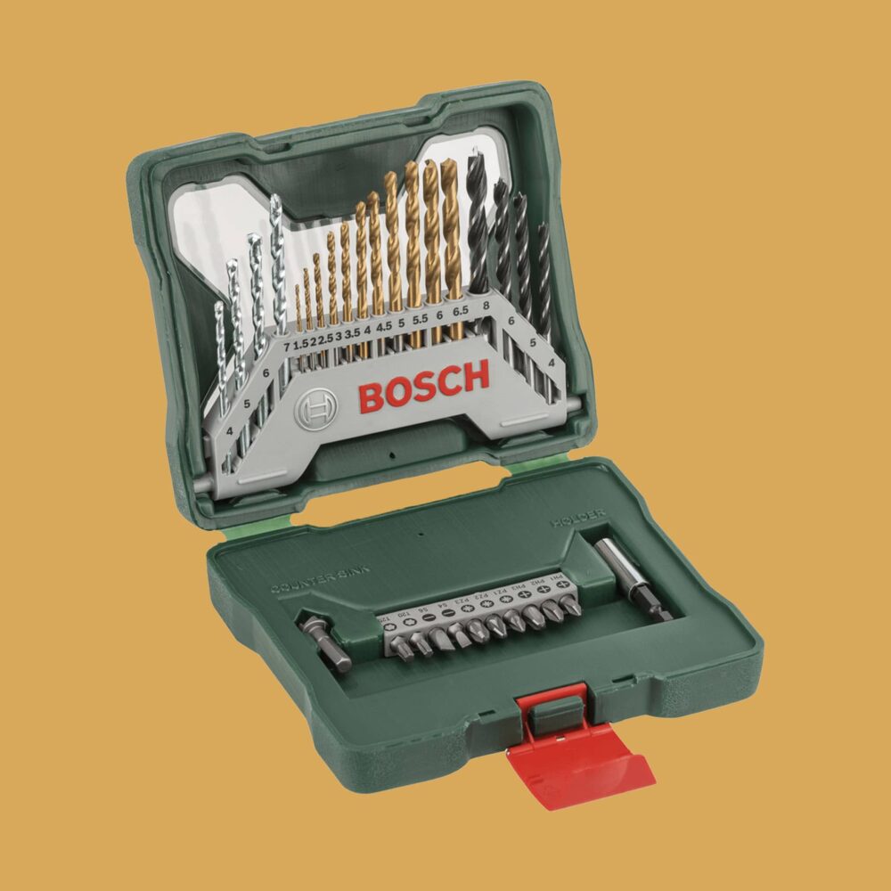 Bosch X Line Classic Drill and Screwdriver Bit Set TiN 30 Pieces - Product Image