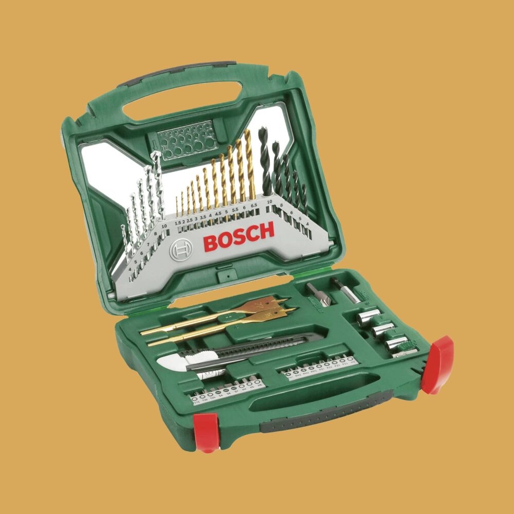Bosch X Line Classic Drill and Screwdriver Bit Set TiN 50 Pieces - Product Image