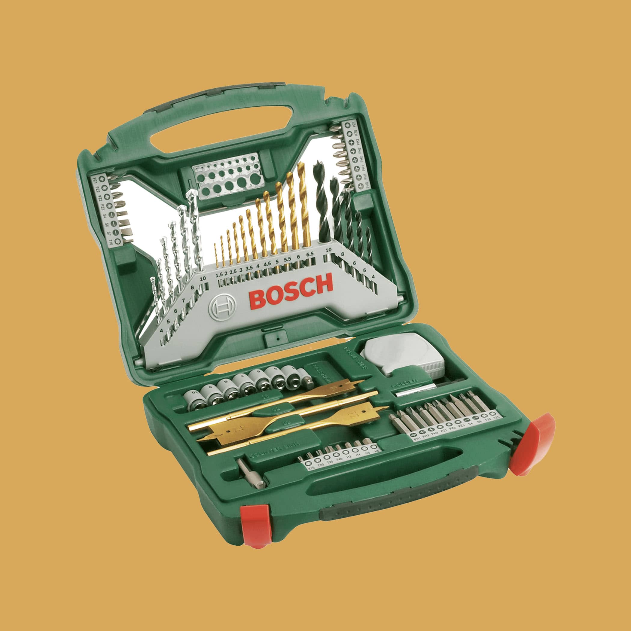 Bosch X Line Classic Drill and Screwdriver Bit Set 70 Pieces - Product Image