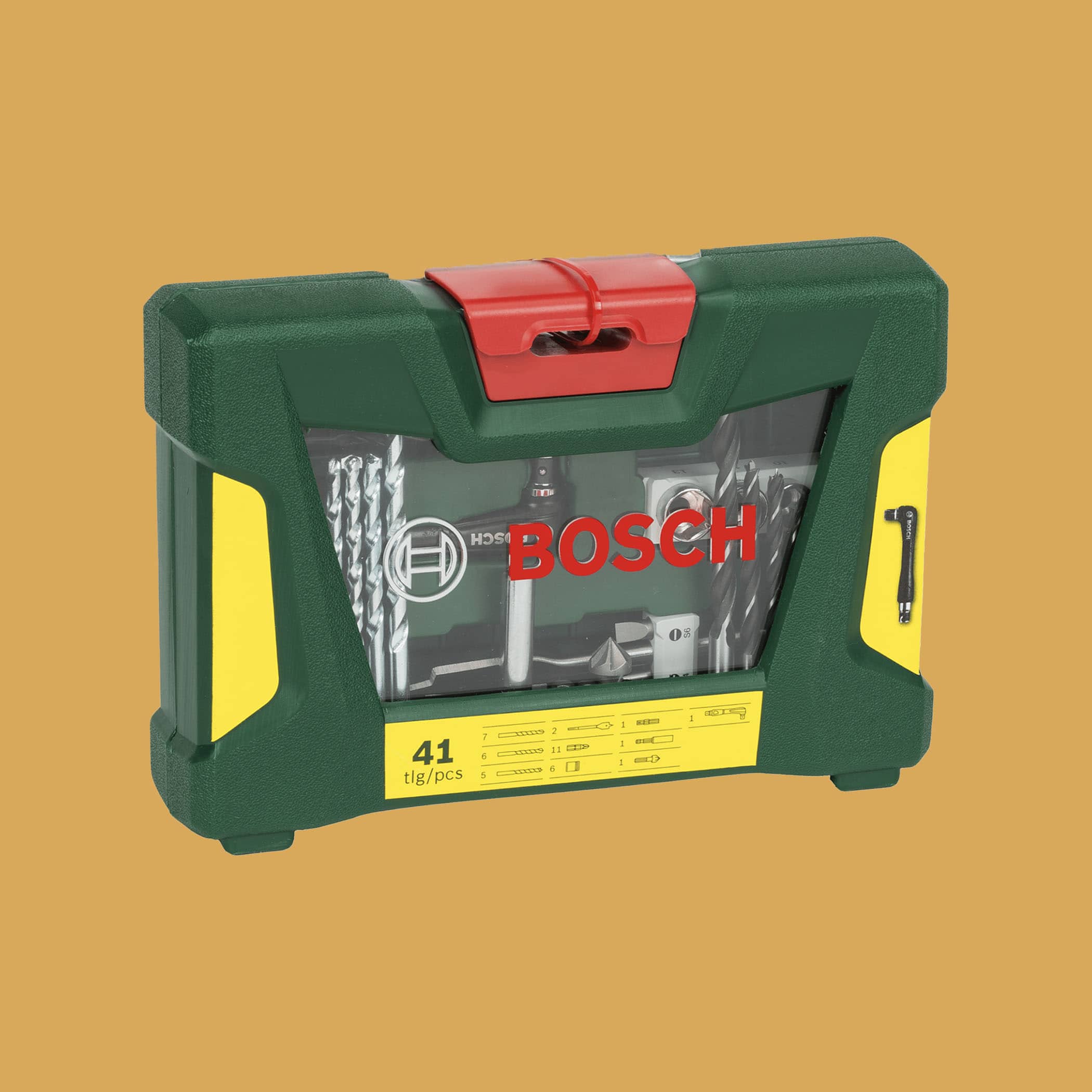 Bosch V Line Drill and Screwdriver Bit Set 41 Pieces - Gallery Image 1