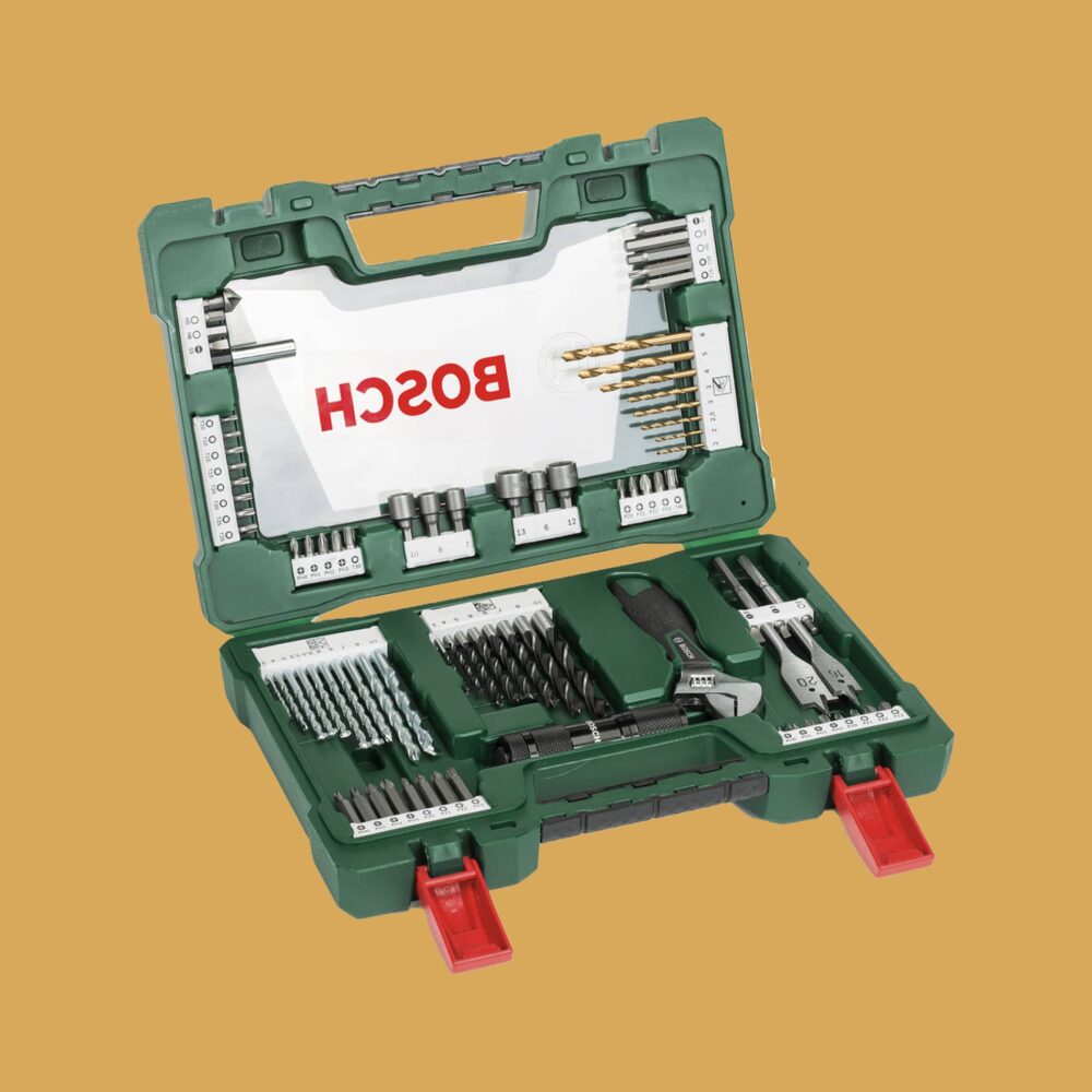 Bosch V Line Drill and Screwdriver Bit Set TiN Coated 83 Pieces - Product Image