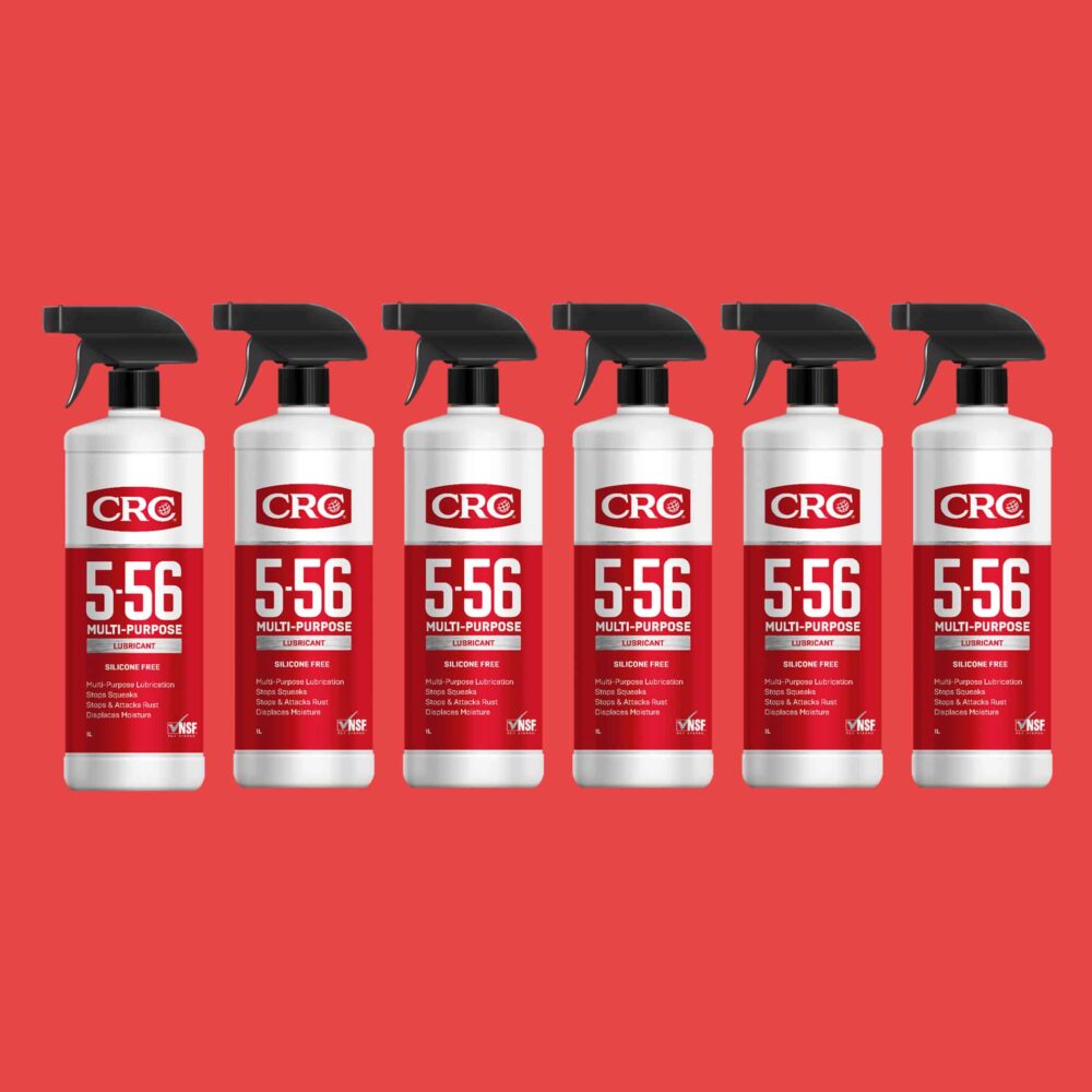 CRC 5-56 Multi-Purpose Lubricant Trigger - 1 Litre Spray x 6 Variation Image