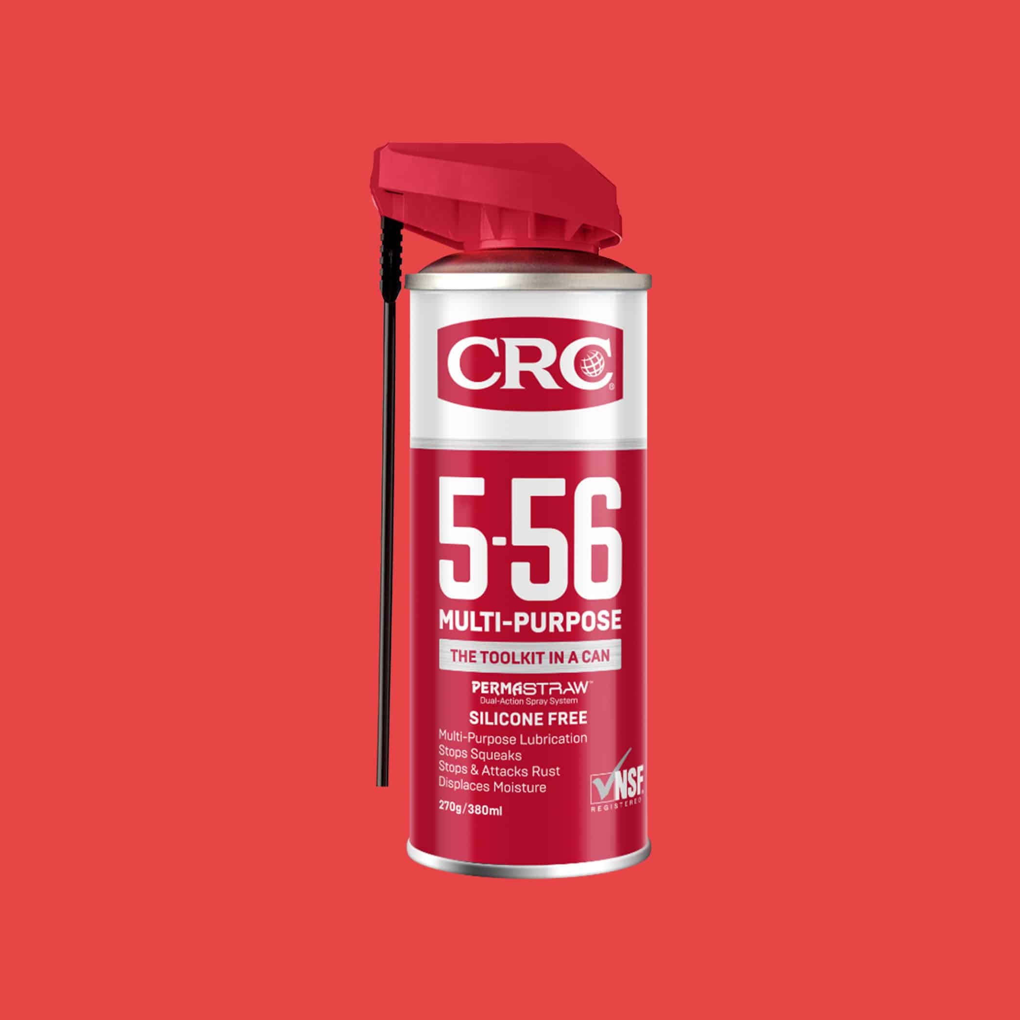 CRC 5-56 Multi-Purpose Lubricant - 270g Permastraw Aerosol Variation Image