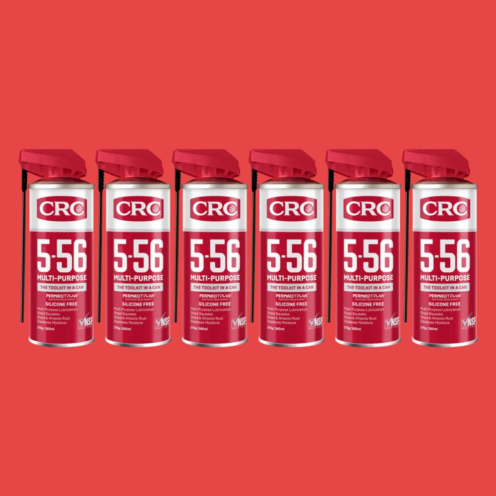 CRC 5-56 Multi-Purpose Lubricant - 270g Permastraw Aerosol x 6 Variation Image