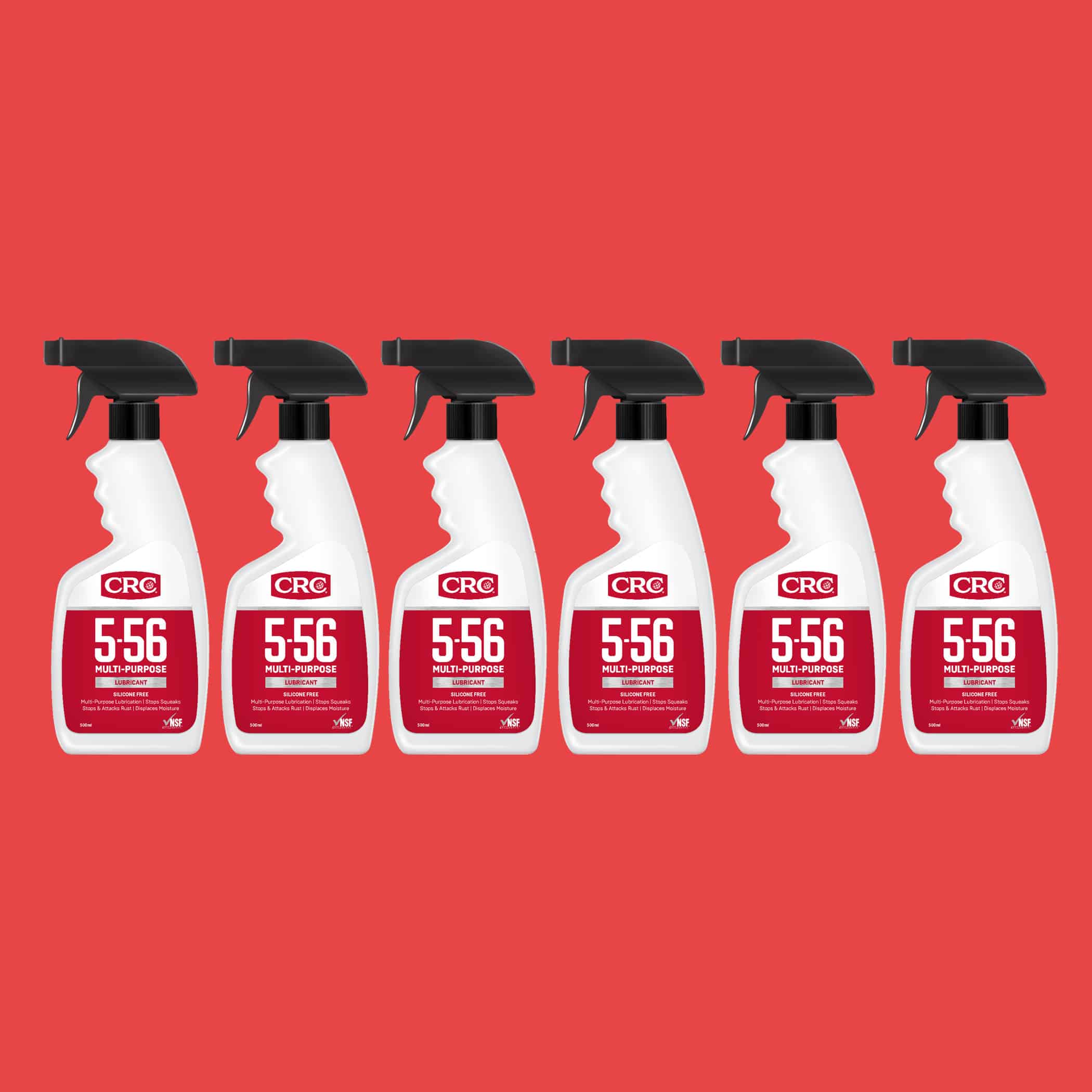 CRC 5-56 Multi-Purpose Lubricant Trigger- 500ml Spray x 6 Variation Image