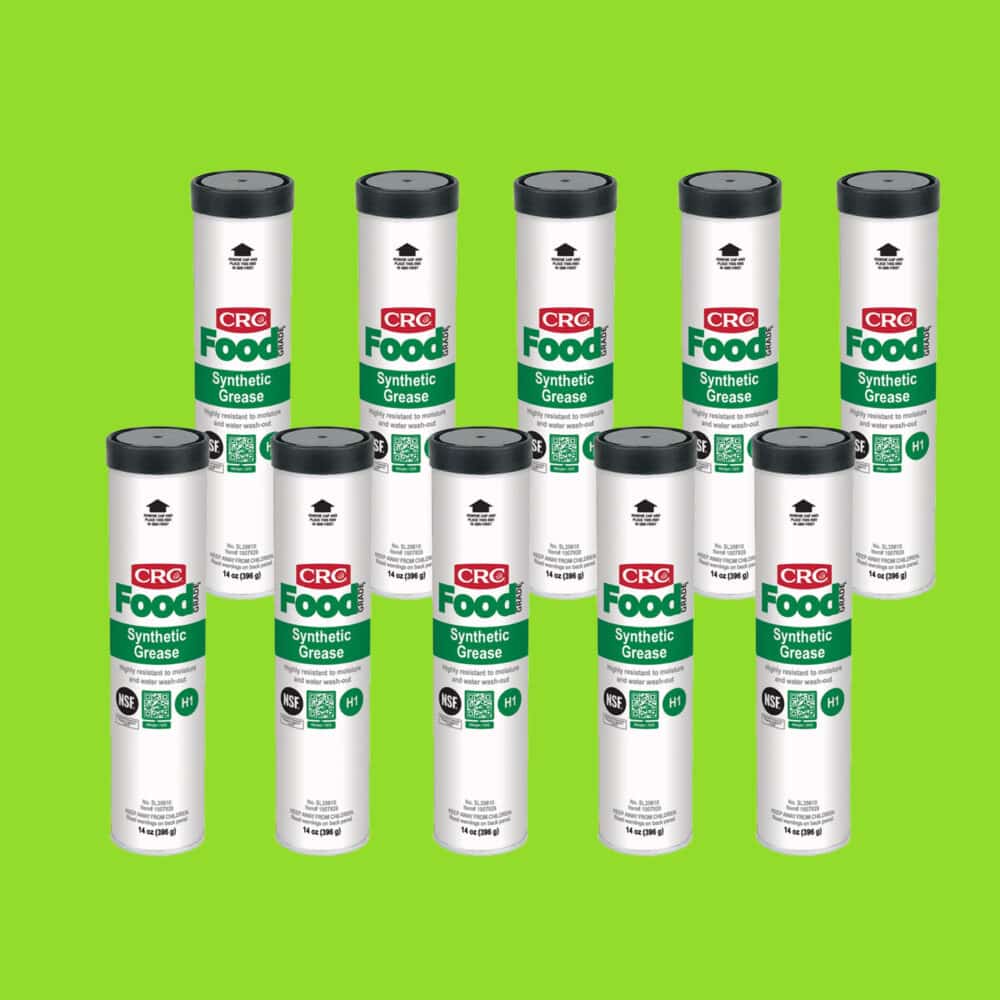 CRC Food Grade Synthetic Grease - 10 x 397g Cartridge Variation Image