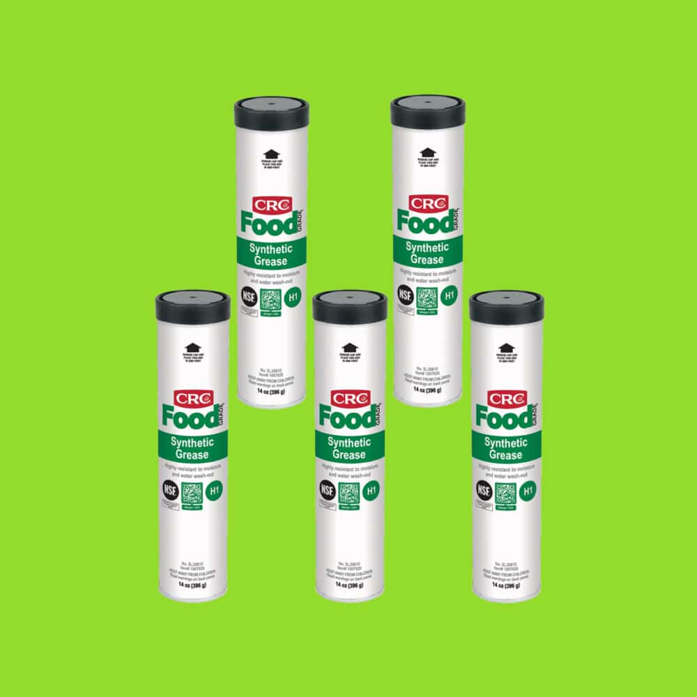 CRC Food Grade Synthetic Grease - 5 x 397g Cartridge Variation Image