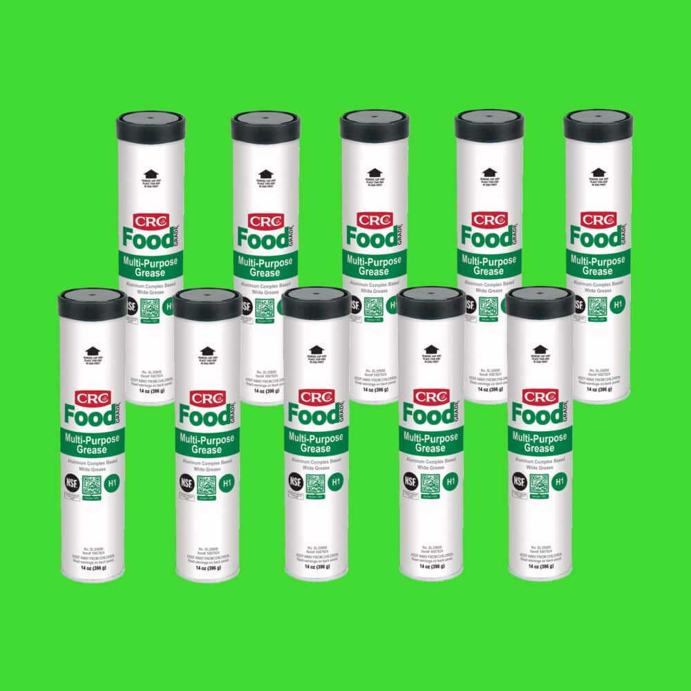 CRC Food Grade Multi Purpose Grease - 10 x 397g Cartridge Variation Image