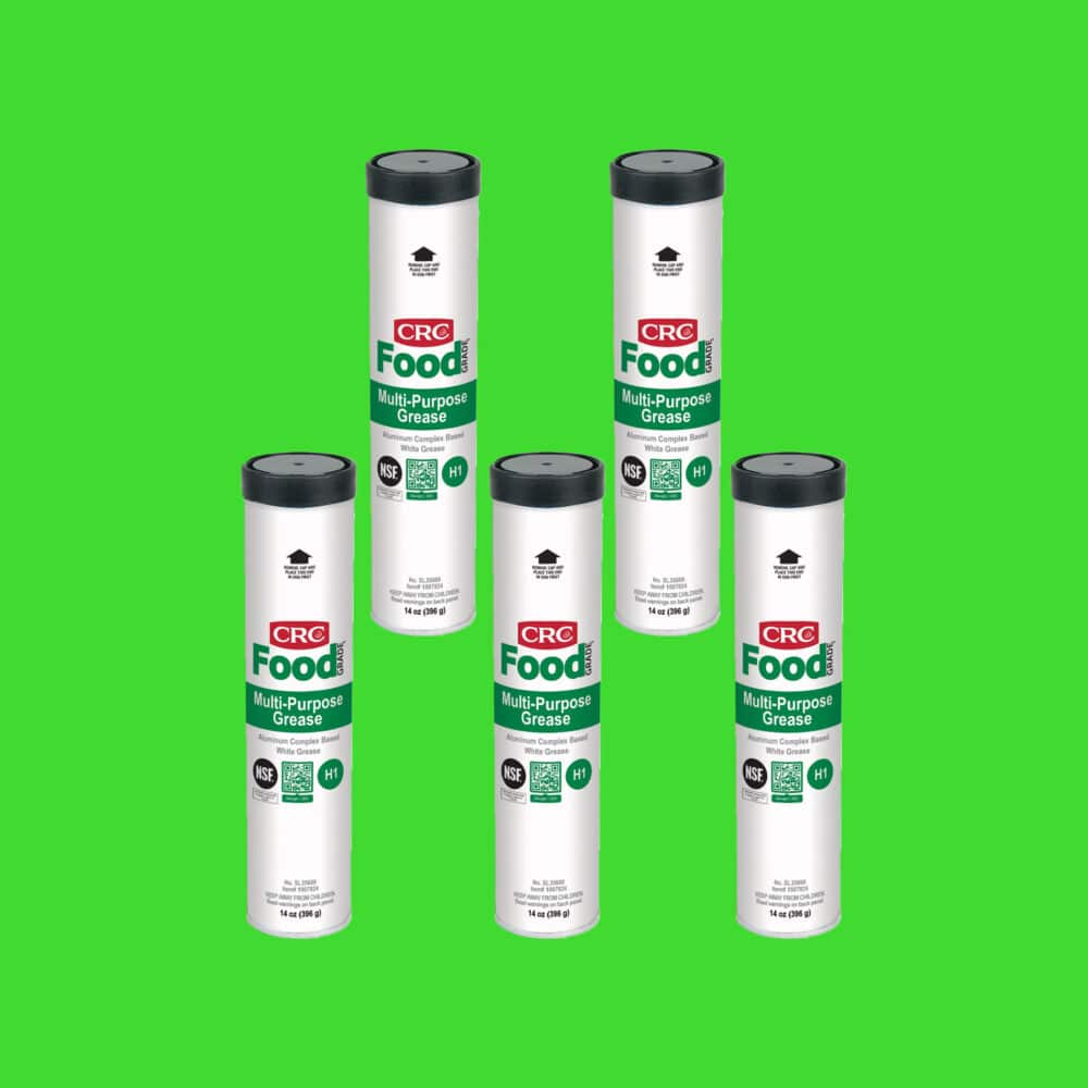 CRC Food Grade Multi Purpose Grease - 5 x 397g Cartridge Variation Image
