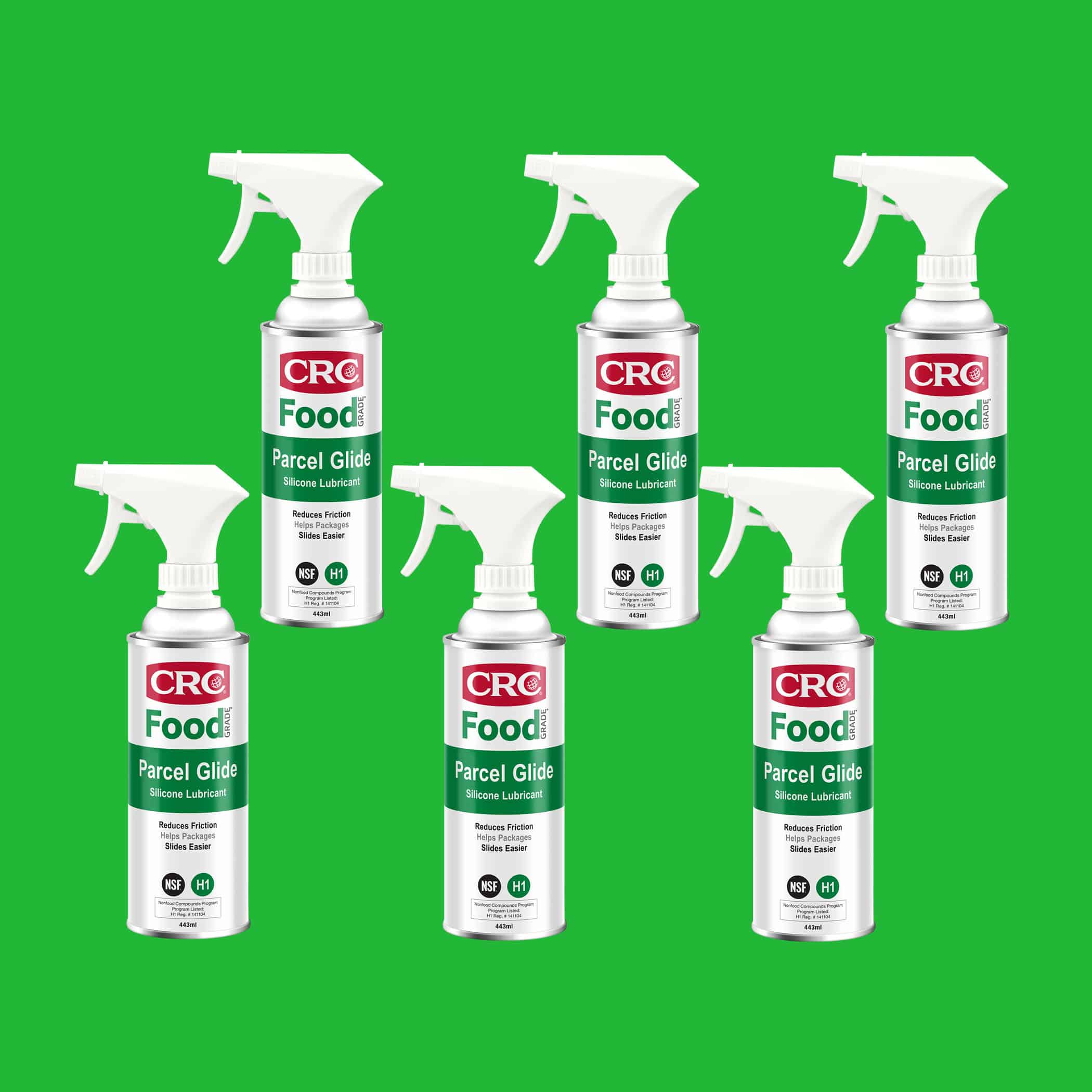 CRC Food Grade Parcel Glide Silicone Lubricant - 6 x 444ml Variation Image