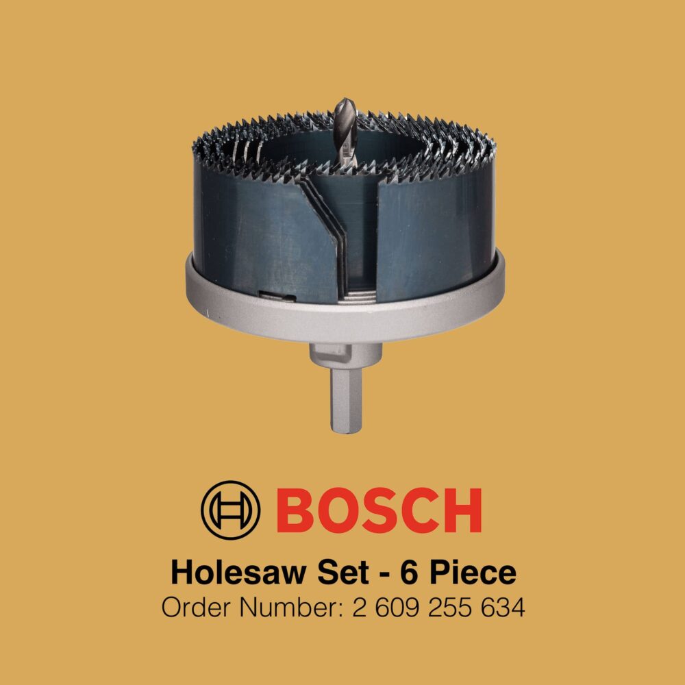 Bosch Holesaw Set 6 Piece - Gallery Image