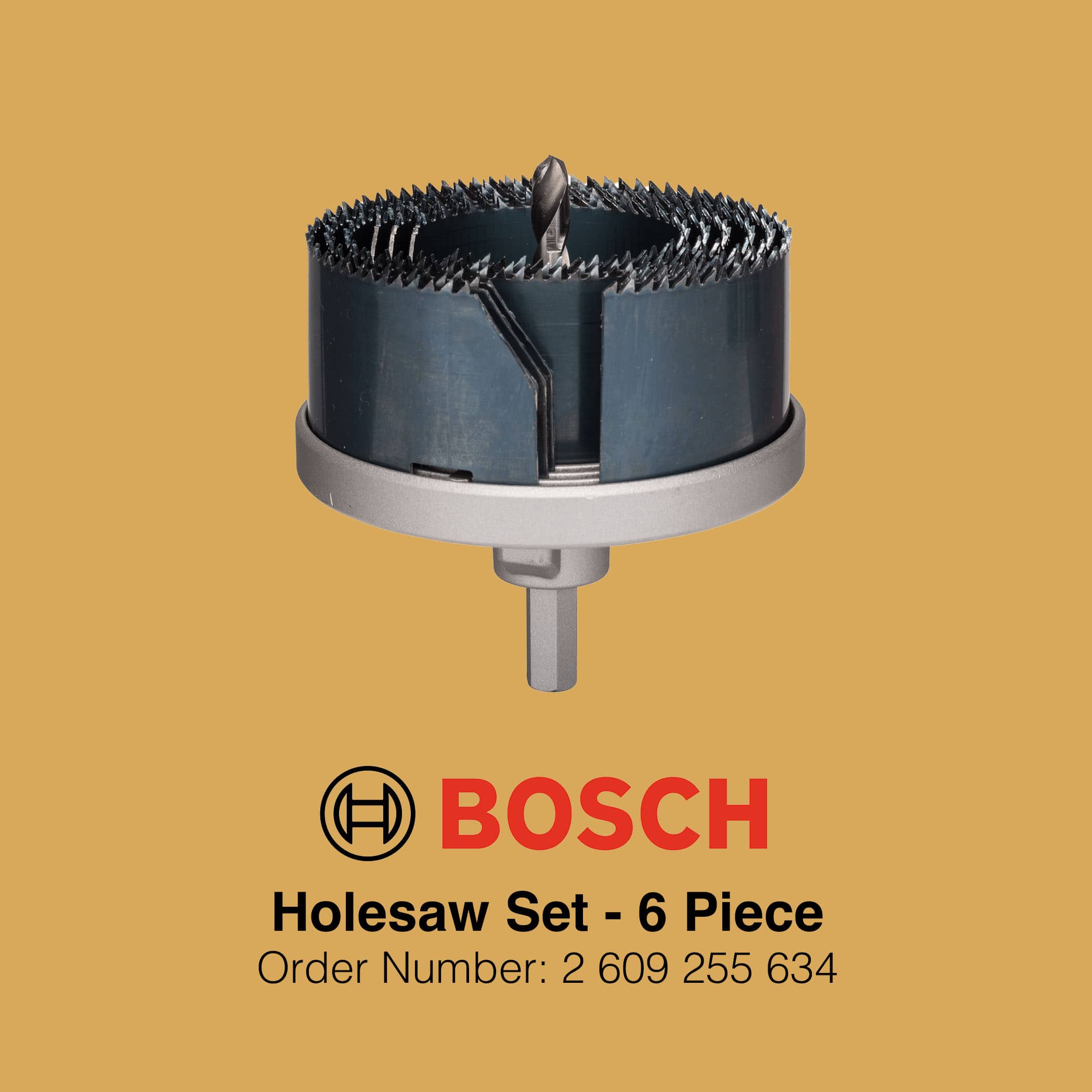 Bosch Holesaw Set 6 Piece - Gallery Image
