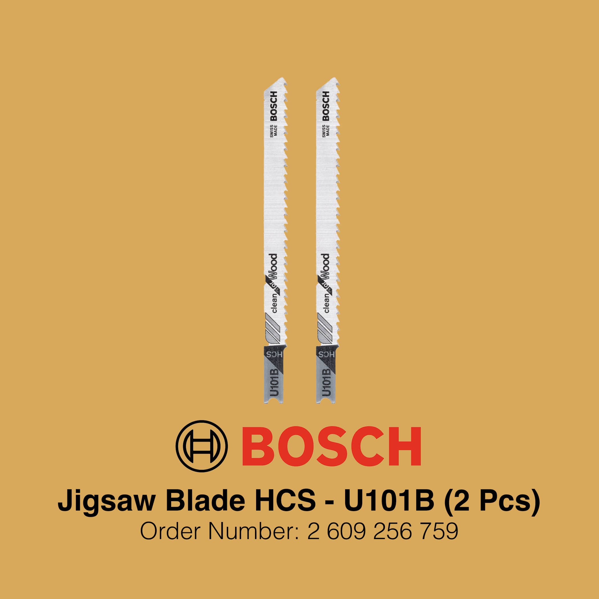 Bosch Jigsaw Blade HCS U101B - Gallery Image