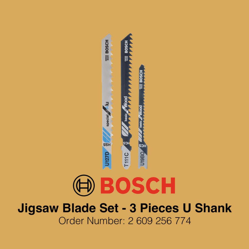 Bosch Jigsaw Blade Set U Shank - Gallery Image