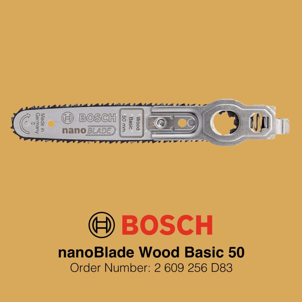Bosch nanoBlade WoodBasic 50 - Gallery Image