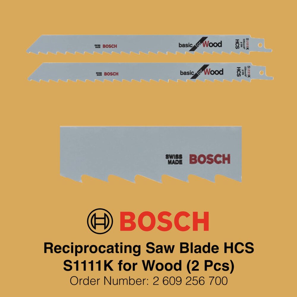 Bosch Reciprocating Saw Blade HCS S1111K - Gallery Image