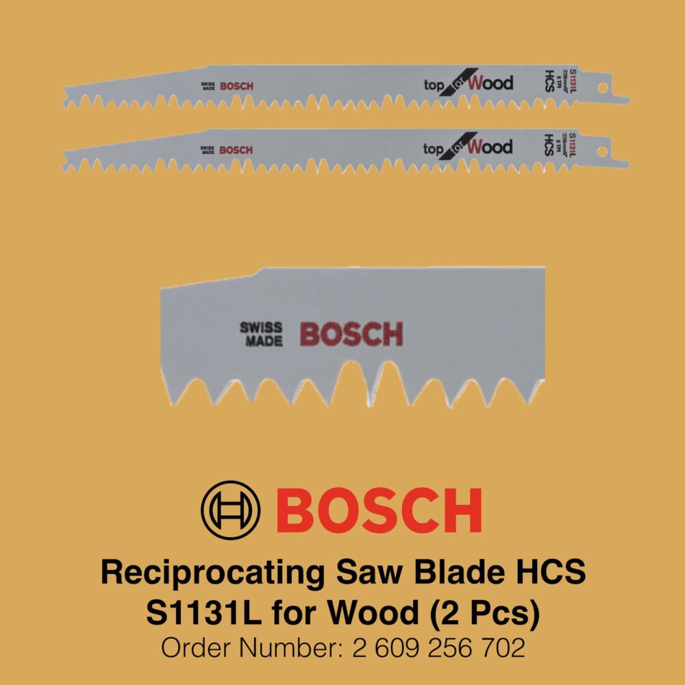 Bosch Reciprocating Saw Blade HCS S1131L - Gallery Image