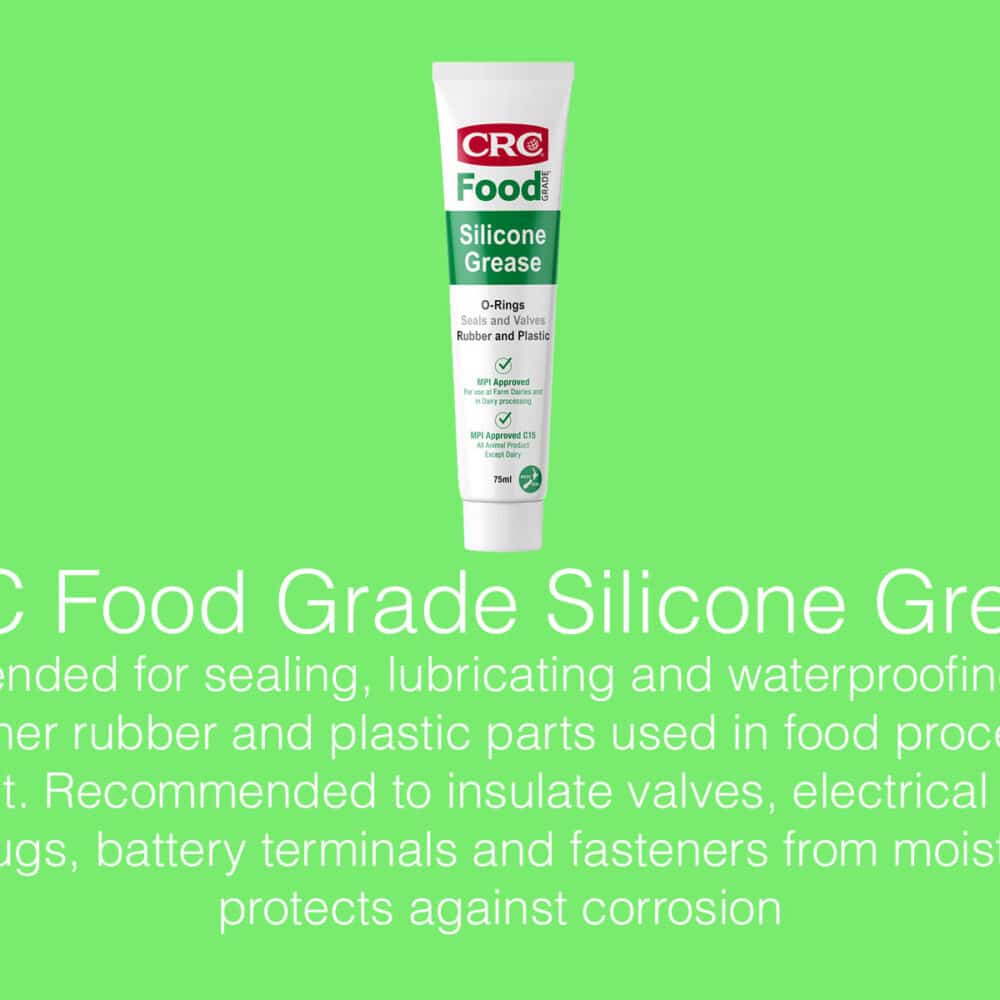 CRC Food Grade Industrial Silicone Grease - 75ml Feature Image