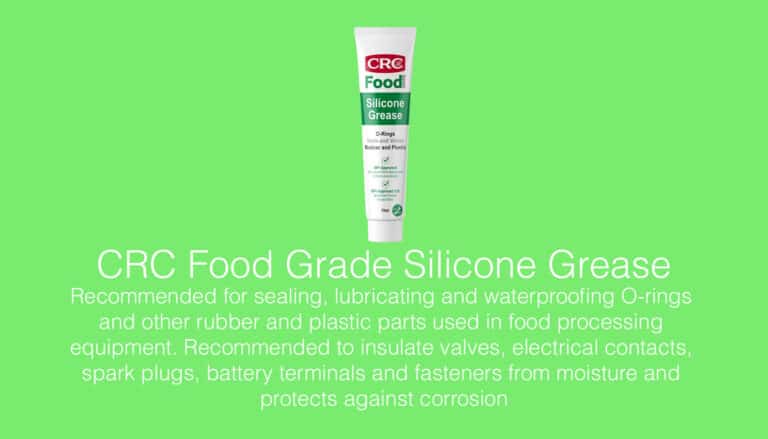 CRC Food Grade Industrial Silicone Grease - 75ml Feature Image