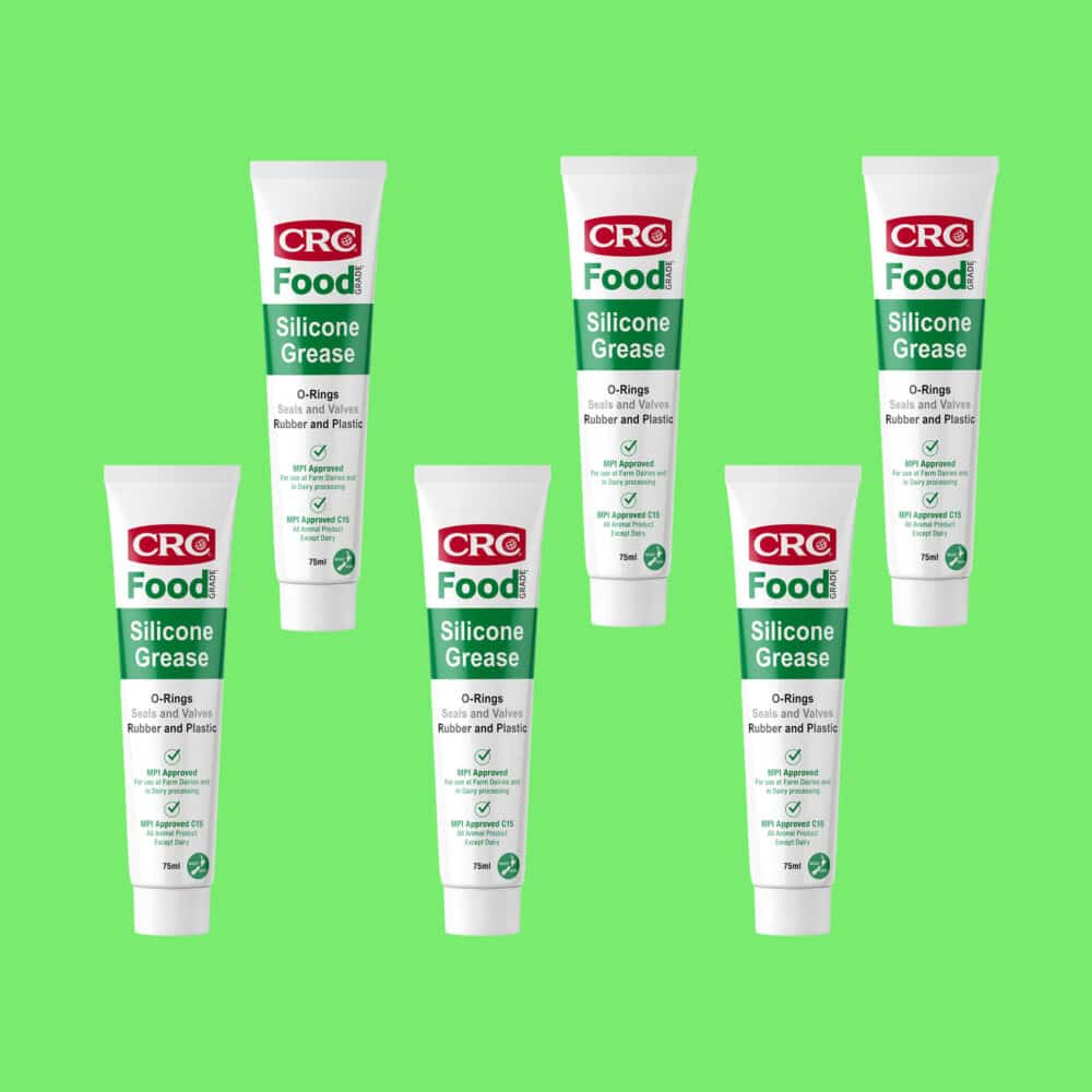 CRC Food Grade Industrial Silicone Grease - 6 x 75ml Variation Image
