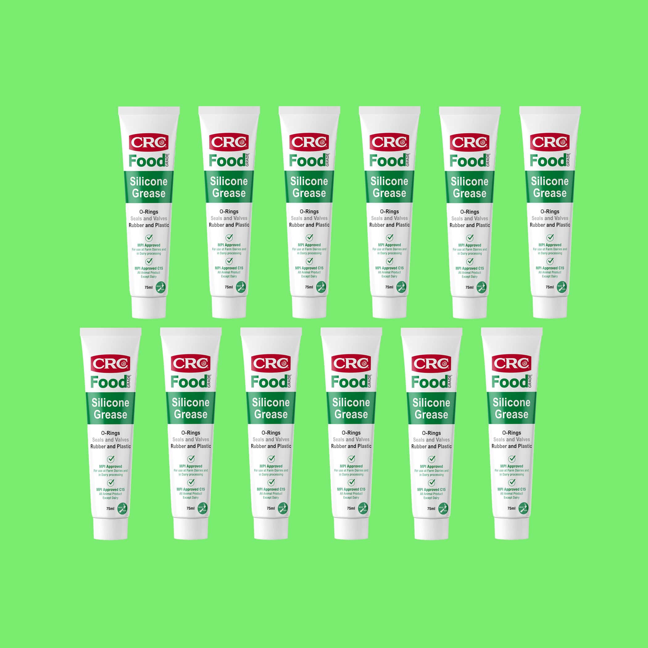 CRC Food Grade Industrial Silicone Grease - 12 x 75ml Variation Image