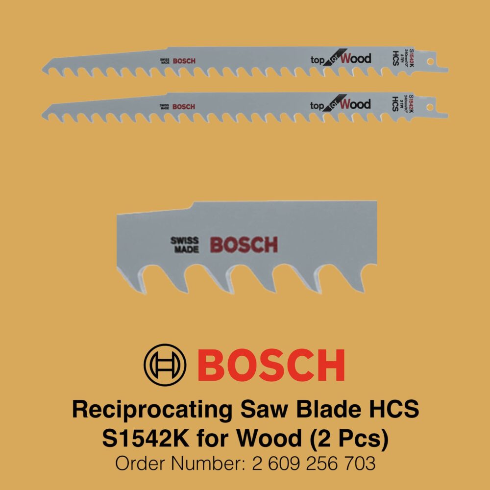 Bosch Reciprocating Saw Blade HCS S1542K - Gallery Image