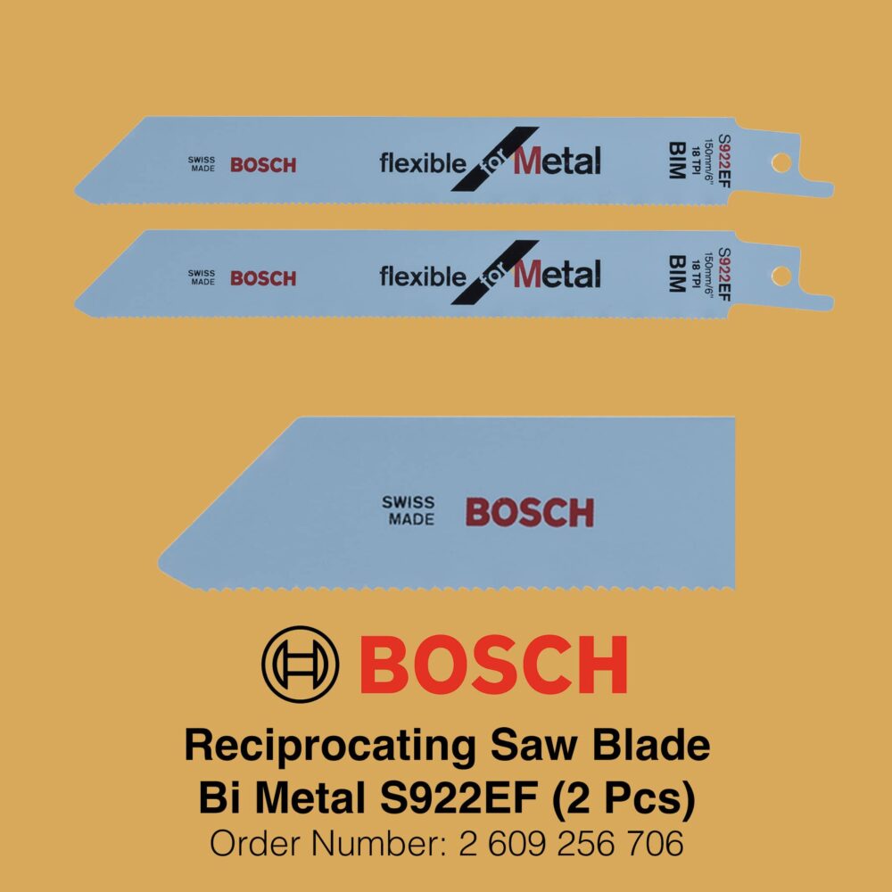 Bosch Reciprocating Saw Blade BIM S922EF - Gallery Image