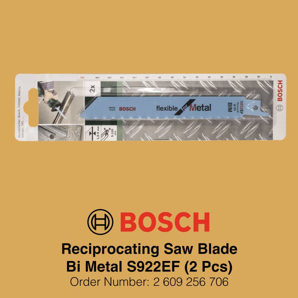 Bosch Reciprocating Saw Blade BIM S922EF - Packaging Image