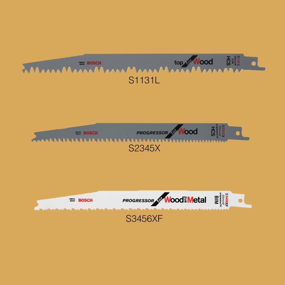 Bosch Reciprocating Saw Blade Set 1 - Product Image