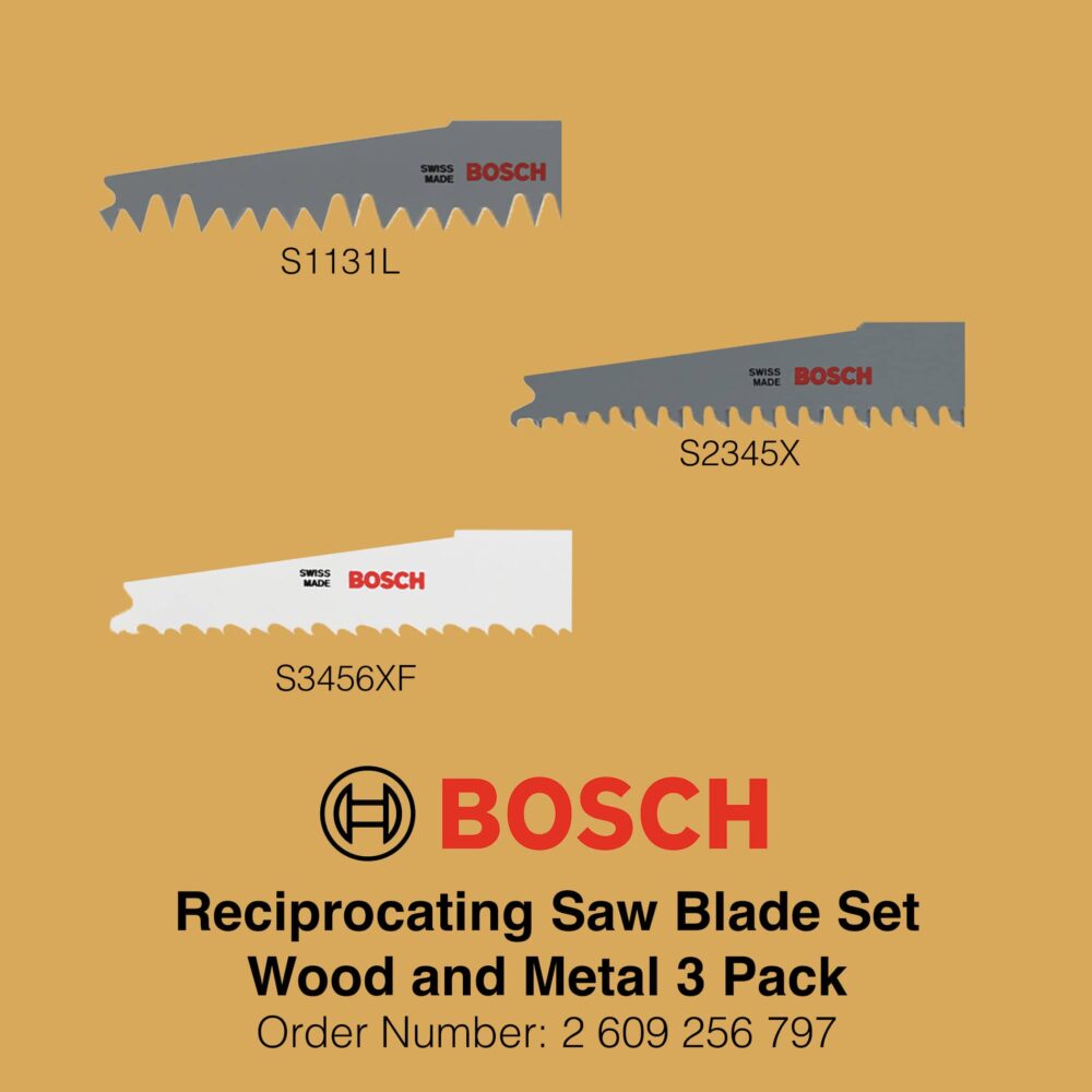 Bosch Reciprocating Saw Blade Set 1 - Gallery Image 2