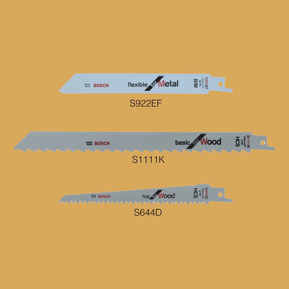 Bosch Reciprocating Saw Blade Set 2 - Product Image