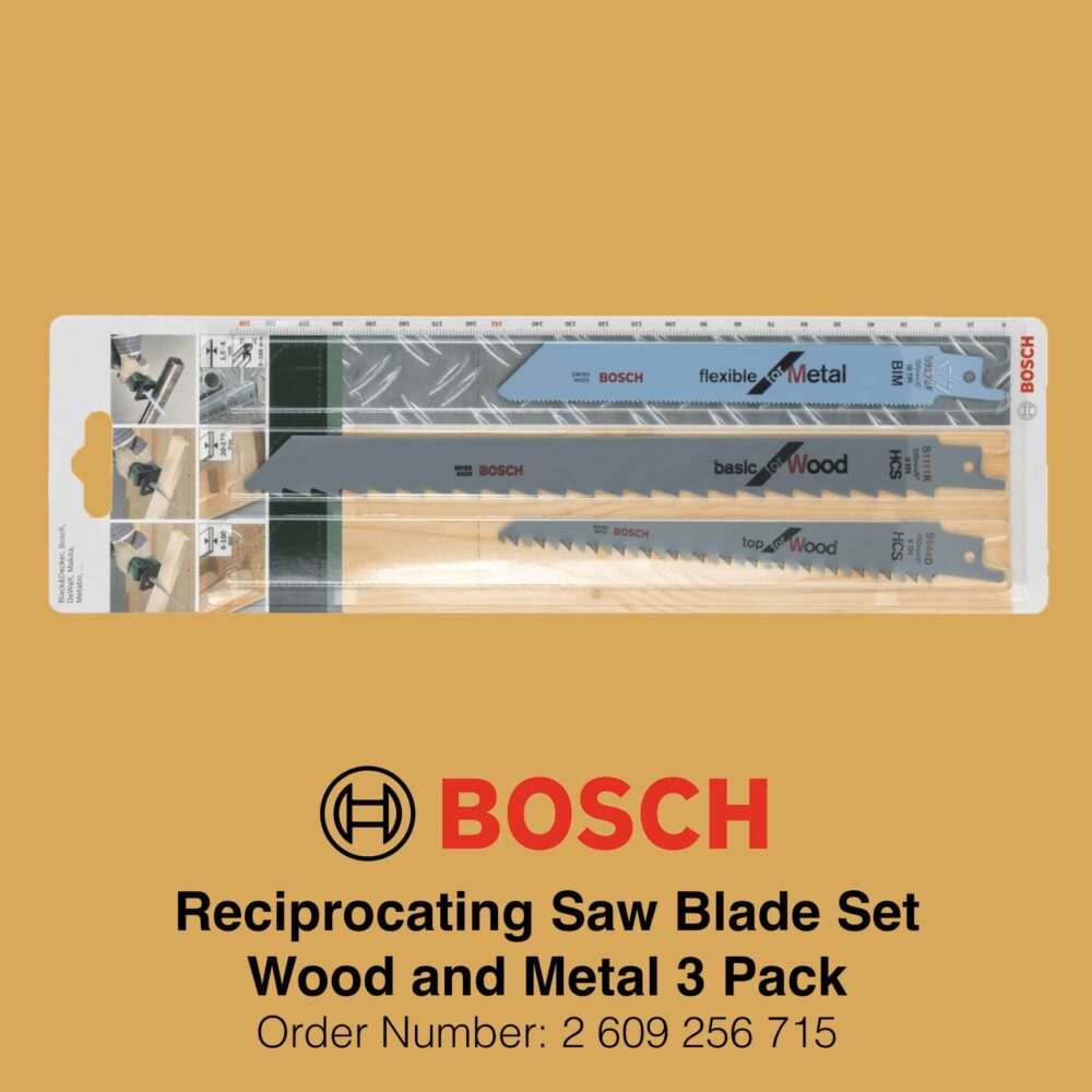 Bosch Reciprocating Saw Blade Set 2 - Packaging Image
