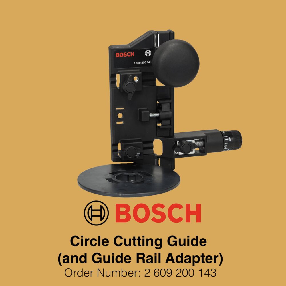 Bosch Router Circle Cutting Guide - Gallery Image