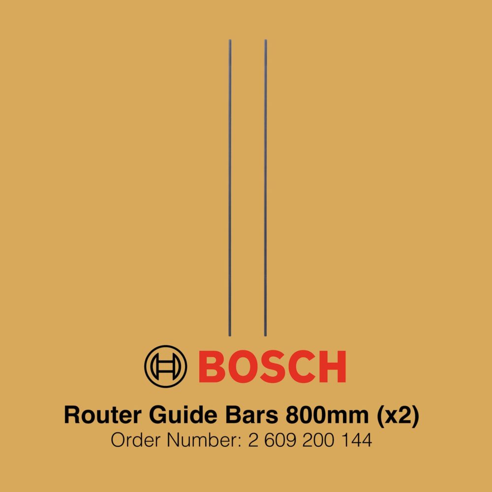 Bosch Router Guide Bar Set 800mm - Gallery Image