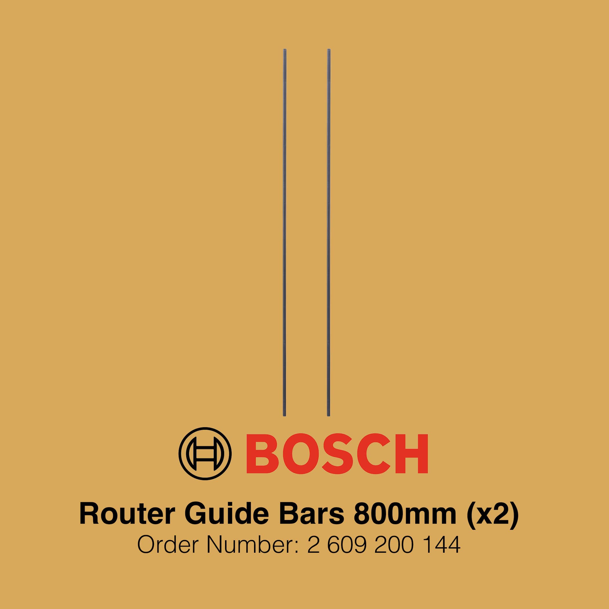 Bosch Router Guide Bar Set 800mm - Gallery Image