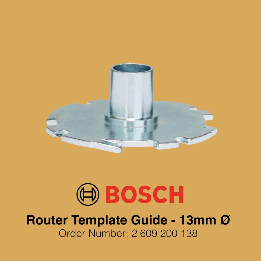 Bosch Router Template Guides 13mm - Gallery Image