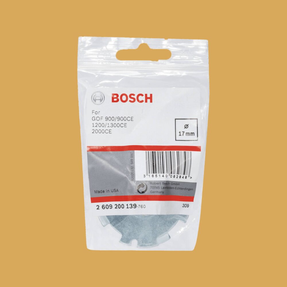 Bosch Router Template Guides 17mm - Packaging Image
