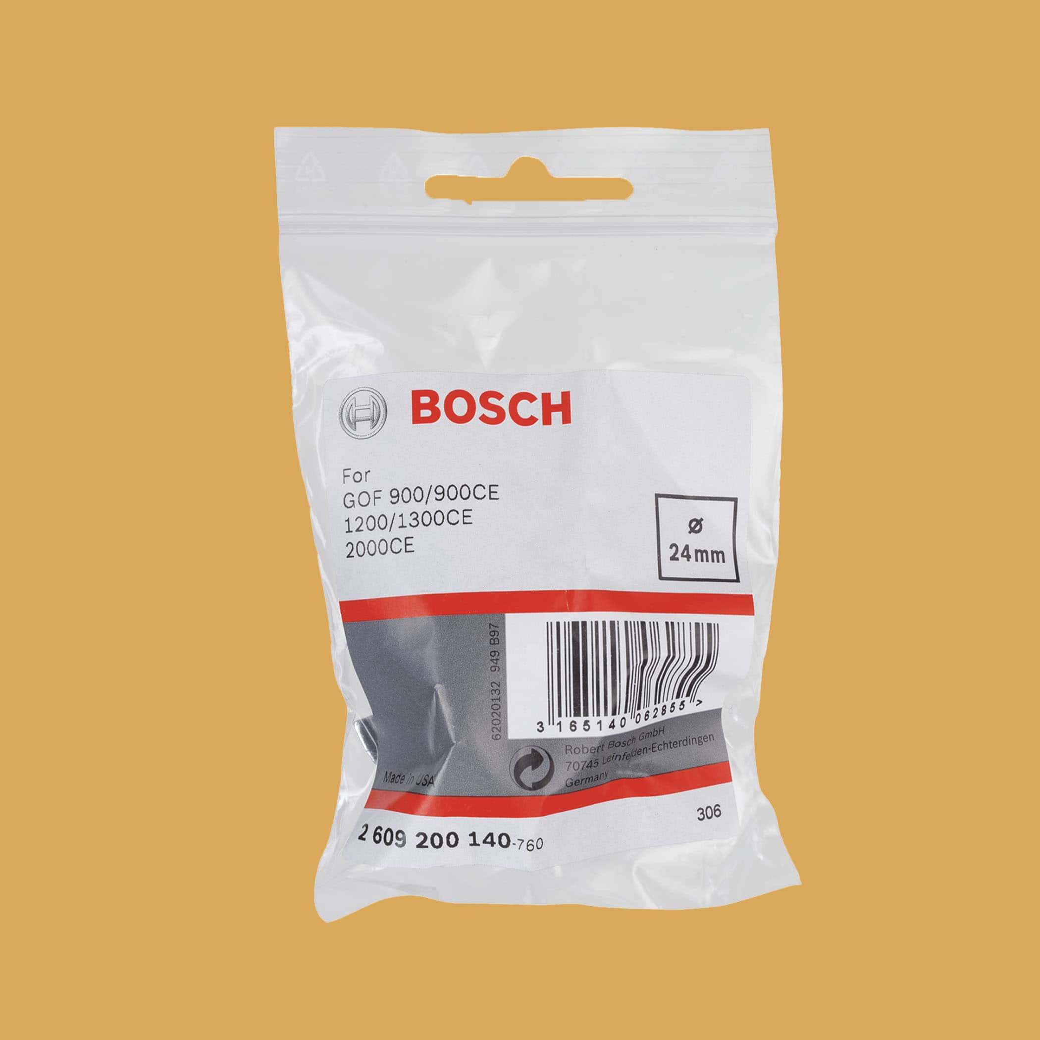 Bosch Router Template Guides 24mm - Packaging Image
