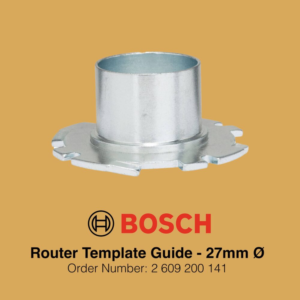 Bosch Router Template Guides 27mm - Gallery Image