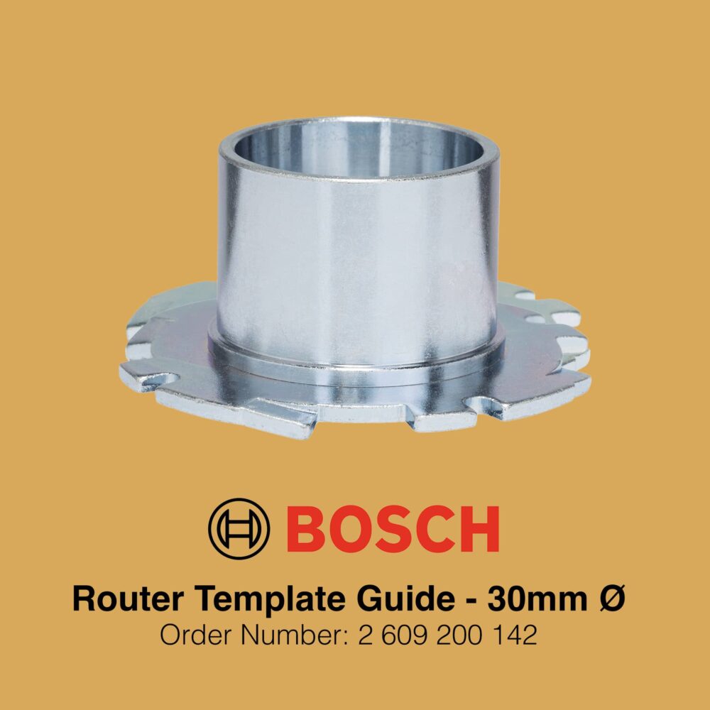 Bosch Router Template Guides 30mm - Gallery Image