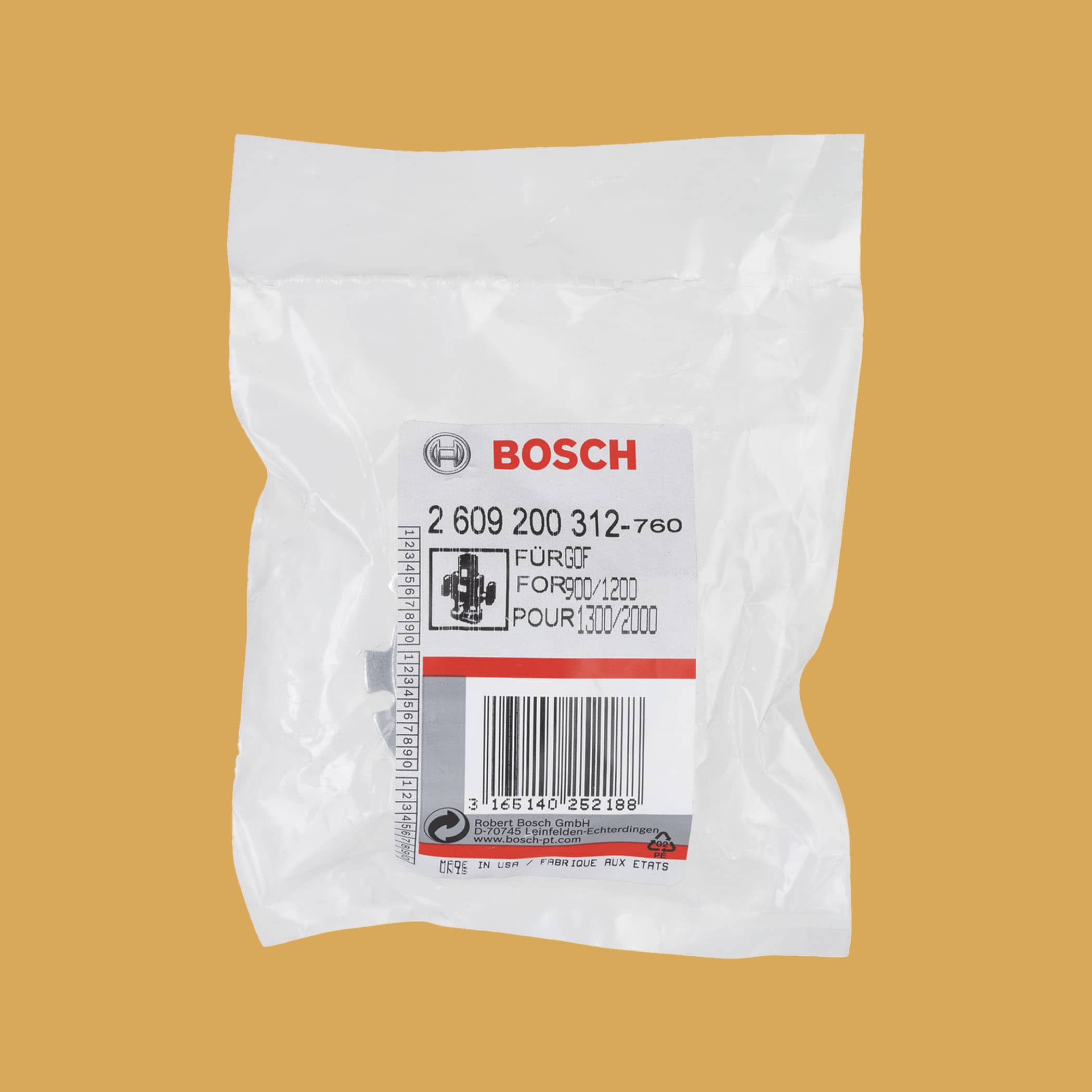 Bosch Router Template Guides 40mm - Packaging Image