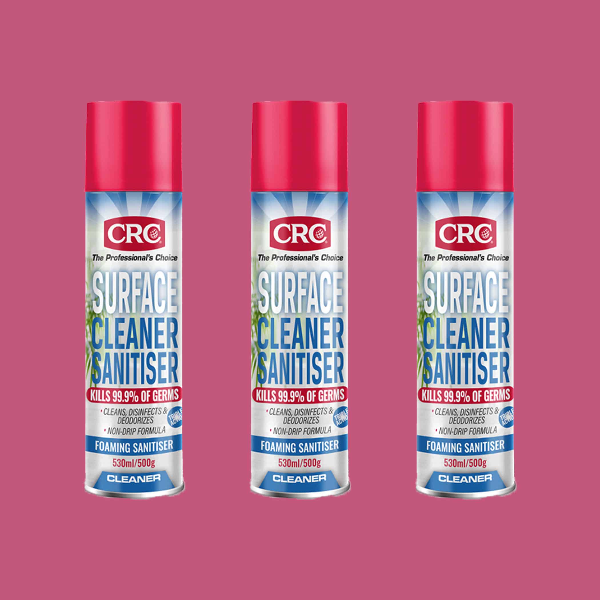CRC Surface Cleaner and Sanitiser - 530ml x 3 Variation Image