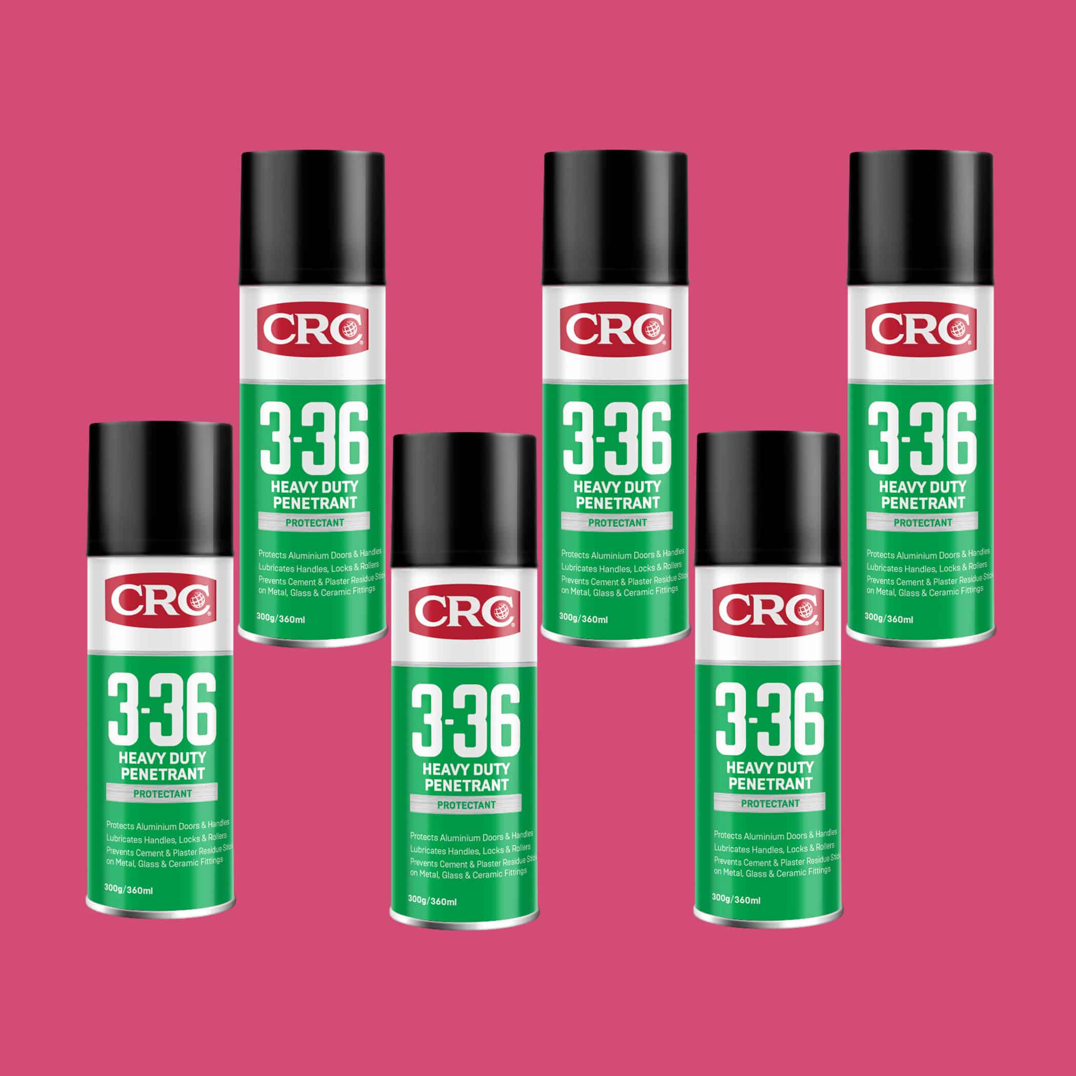 CRC 3-36 Heavy Duty Penetrant - 300g Aerosol x 6 Variation Image